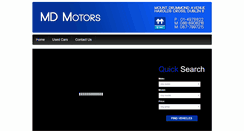 Desktop Screenshot of mdmotors.ie